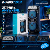 GTS-2163 Portable Wireless Bluetooth Speaker – 10W Dual 4-Inch Speakers