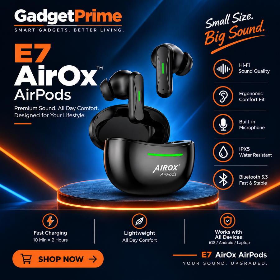 Airox E7 Earbuds – ENC Wireless Earbuds