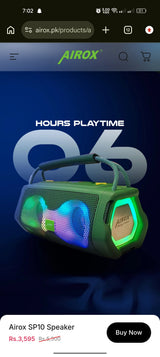 Airox SP10 Wireless Speaker