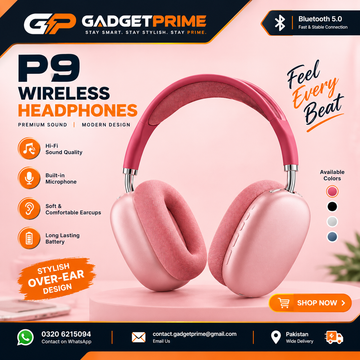 P9 Wireless Over-Ear Headphones